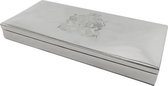 By Kohler Doos rechthoek zilver metaal 22x10x3cm (111571)