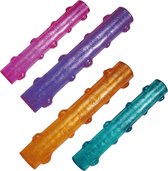 Kong Squeezz Crackle Stick Large, Let Op ! Alleen De Kleur Paars Word Geleverd ! - 6 X 28 X 4,5Cm