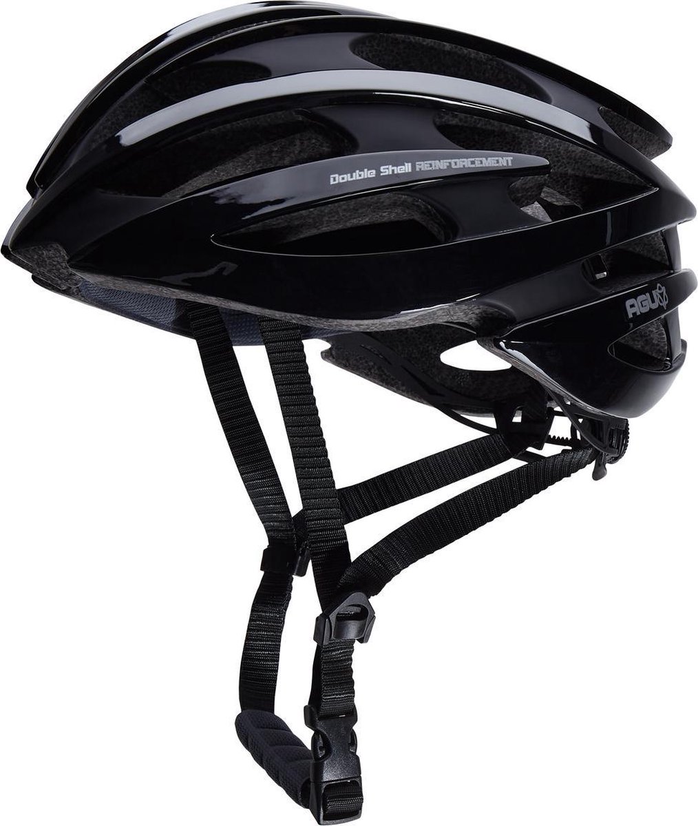 AGU Thorax Fietshelm - Zwart - S/M - incl. insectennetje