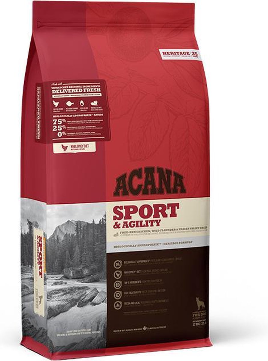 Acana HERITAGE Sport & Agility 17 kg. | 17 kilogram