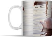 Mok - Zwanen - Water - Zonsondergang - 350 ml - Beker