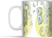 Mok - Barcelona illustratie in letters - 350 ml - Beker