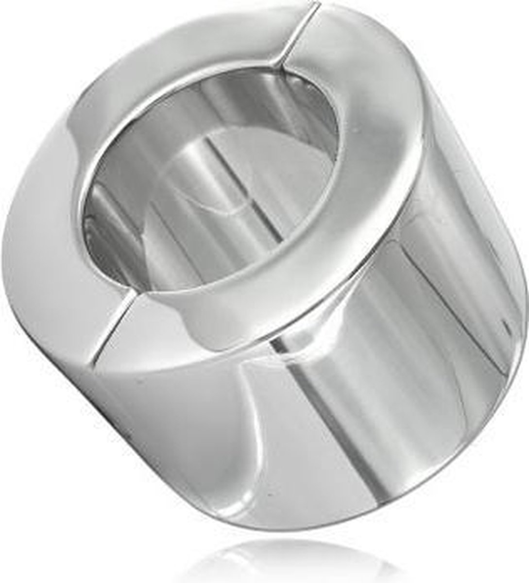 Metal Hard - Stainless Steel Testicle Ring 56Mm