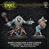 Trollbloods Borka Kegslayer and Keg Carrier