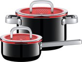 WMF FusionTec Functional pannenset - 2-delig - Zwart