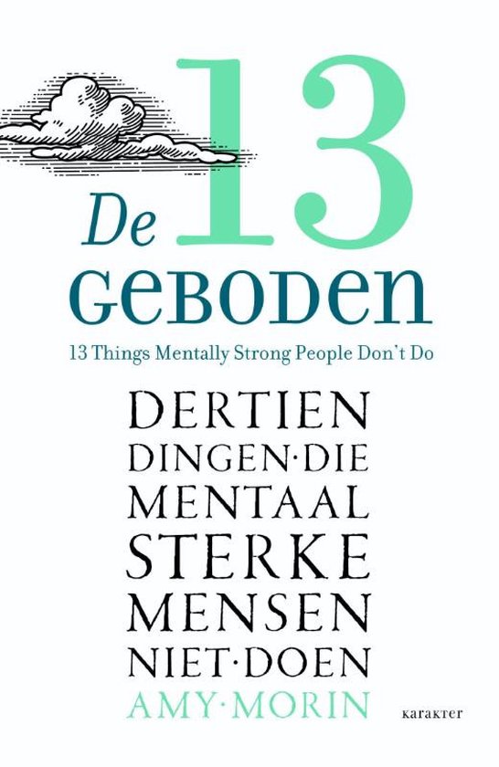 Omslag van De 13 geboden