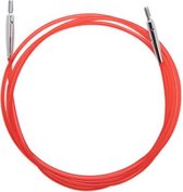 KnitPro Kabel 100cm rood.