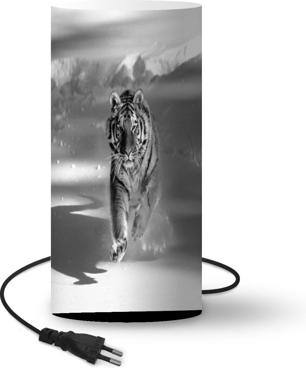 Lamptiger Tafellamp - Tijger - Ø 16 Cm - E14 - Multicolor