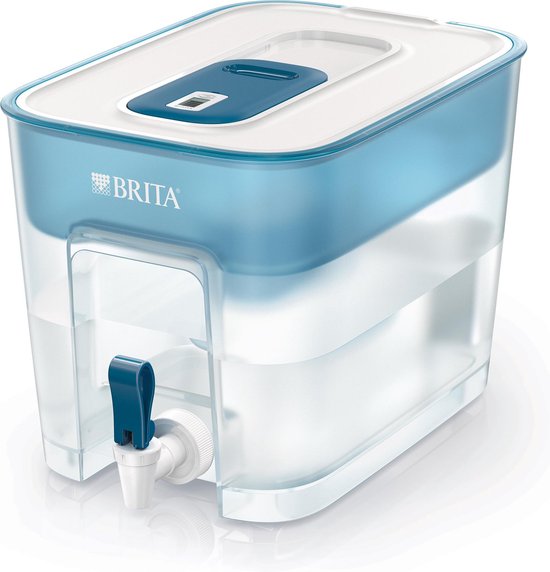 BRITA Waterfilterkan Flow Cool Blue - 8,2L | bol.com