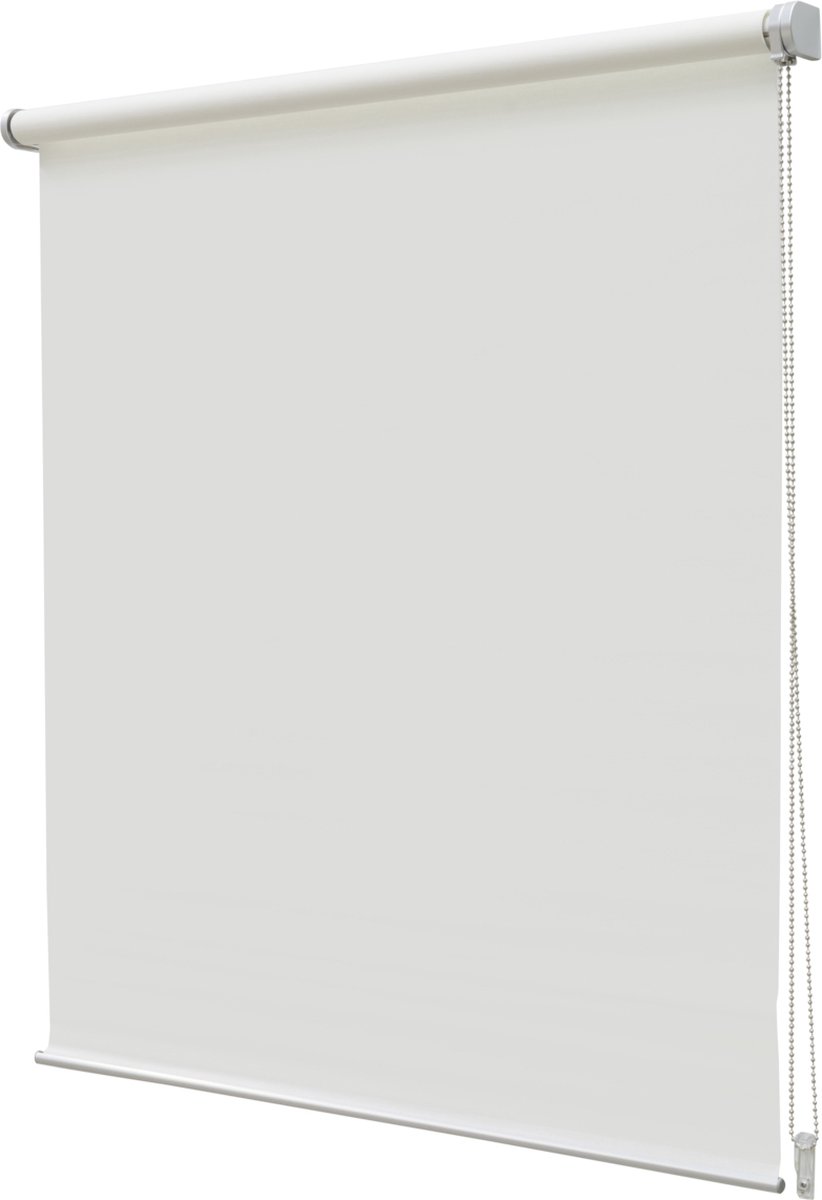 Intensions Exclusive Rolgordijn Semi-Transparant unicolor Luxe Wit 210x190cm