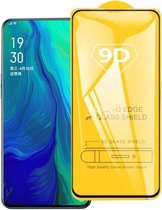 Voor OPPO Reno5 5G / Reno5 Z 5G 9D Volledige lijm Volledig scherm Gehard glasfilm