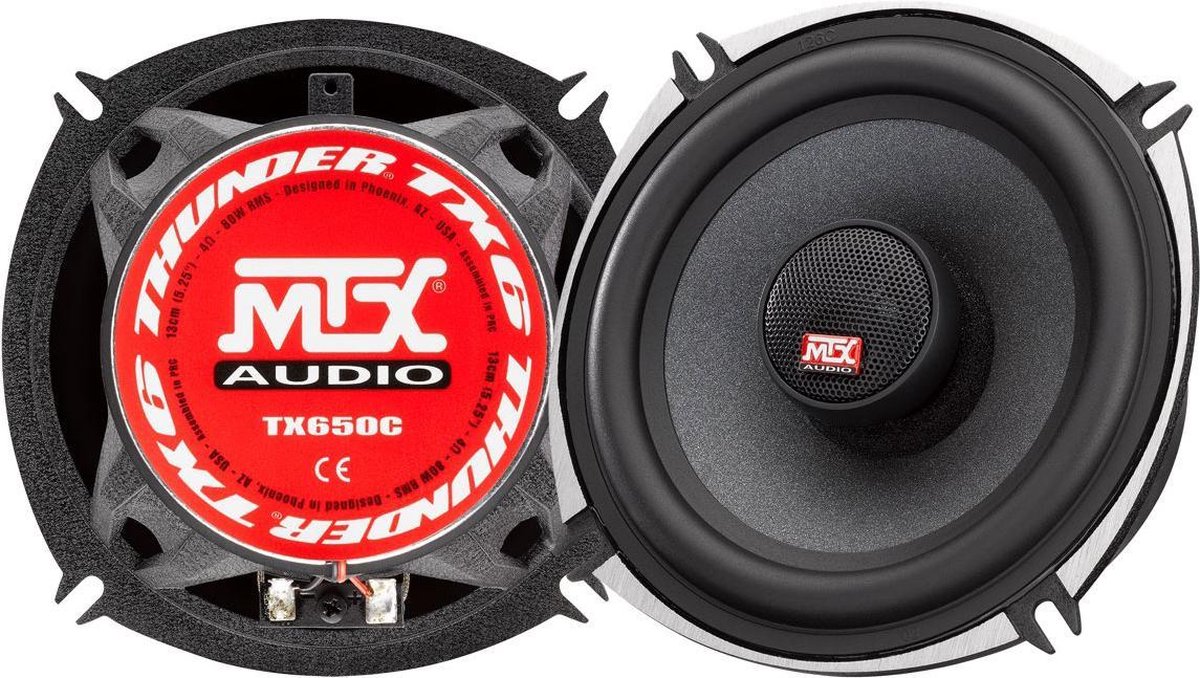 MTX Audio TX650C 13 cm 2-weg coaxial luidspreker - 320 Watt