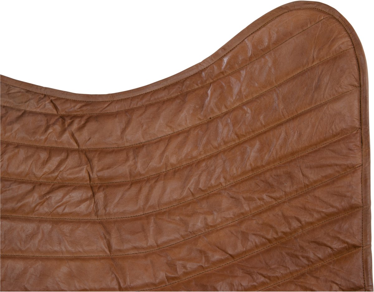 Lesli Living Fauteuil papillon Billy - Marron