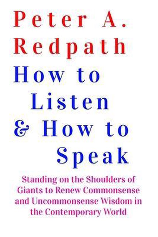 How to Listen and How to Speak - cover