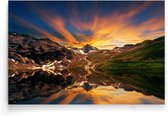 Walljar - Sky Hills - Muurdecoratie - Poster