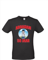 Abraham pop shirt/ kleding voor opvulbare pop - T-shirt voor aan Abraham opvulpop L