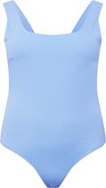 Glamorous Curve shirt body Lichtblauw-24 (6Xl)