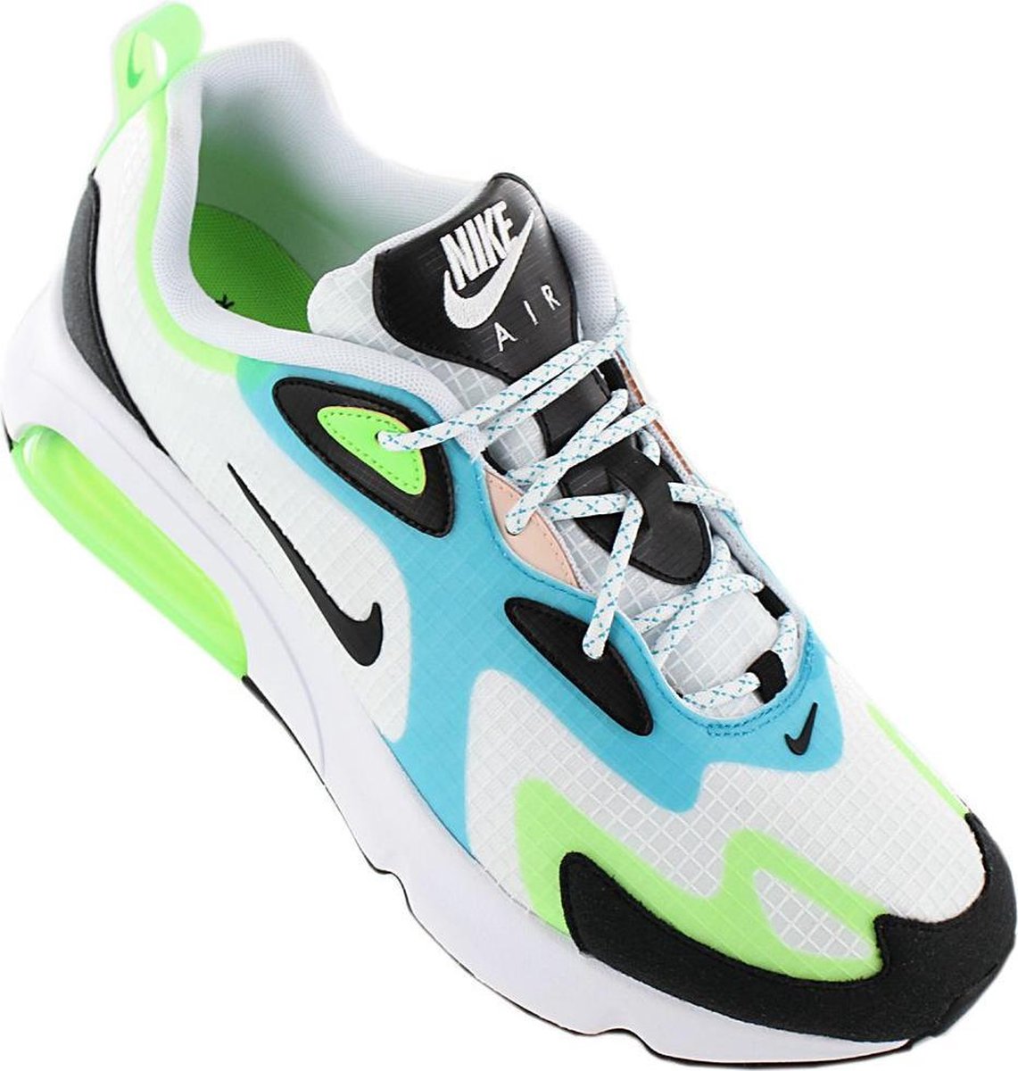 nike air max 200 white green
