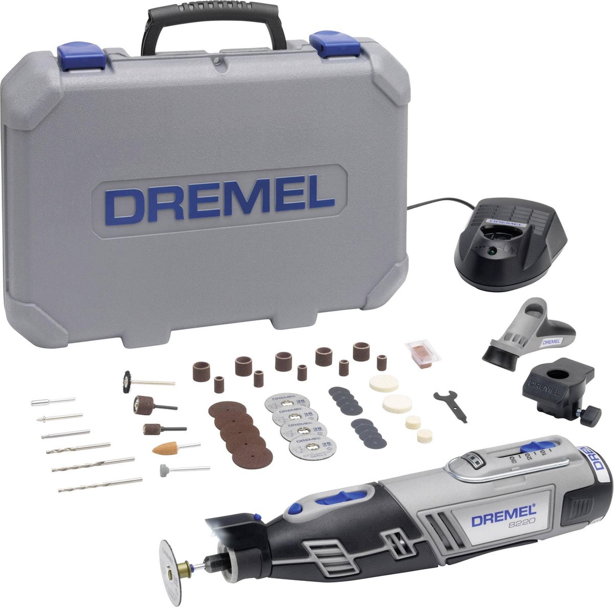 Dremel 8220JF Multitool Met 45 accessoires en koffer Met accu en