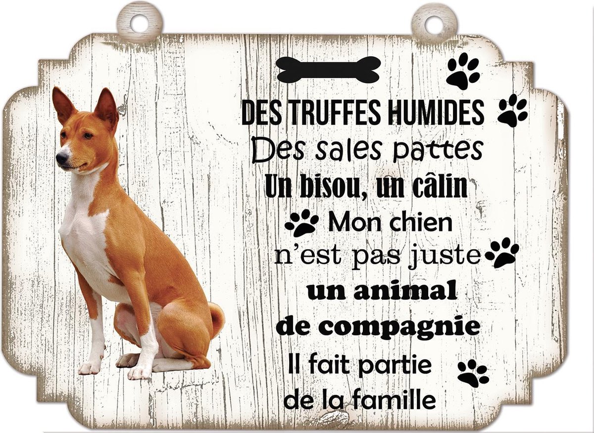 Tableau Déco - Basenji