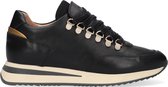 VIA VAI Nora Sade Lage sneakers - Leren Sneaker - Dames - Zwart - Maat 36