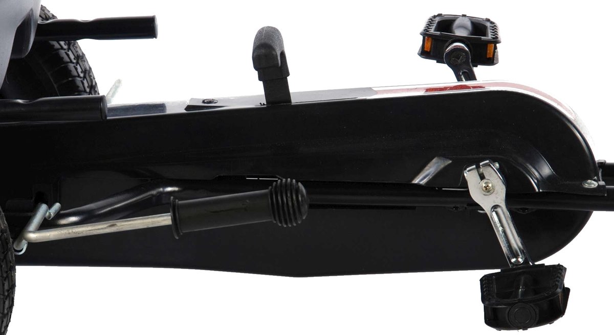 Volare Go Kart Racing Car - Jongens - Groot - Luchtbanden - zwart — afbeelding 14