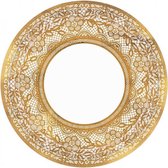 feestborden Delicate Lace 26,7 cm 8 stuks goud