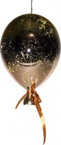 kerstboomhanger Ballon led 13 x 20 cm glas