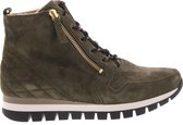 Gabor Vrouwen Suède Lage sneakers / Damesschoenen - 76.455 - Groen - Maat 37