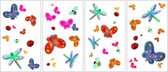 muurstickers insecten vinyl 51 stuks