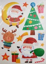 stickers kerstthema 42 x 25 cm folie