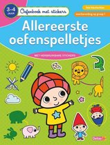 Oefenboek met stickers - Allereerste oefenspelletjes