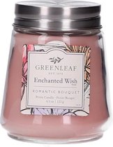geurkaars Enchanted Wish 8 cm wax/glas roze