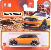 auto 2011 Mini Countryman 1:64 staal oranje