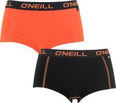 O'Neill dames shorty combi 2P oranje & zwart - M