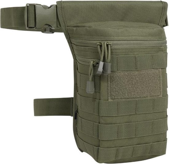 Urban Classics Fanny Pack Kick de pied latéral No. 2 Vert