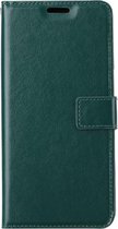 Bookcase Geschikt voor: Sony Xperia 10 III - Groen - portemonee hoesje