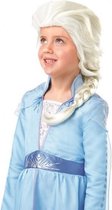 pruik Elsa Frozen 2 meisjes blond