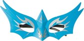 masker superheld jongens 18 cm blauw