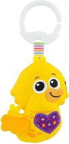 Lamaze Buggydier Eend Junior 9 X 11 Cm Pluche Geel