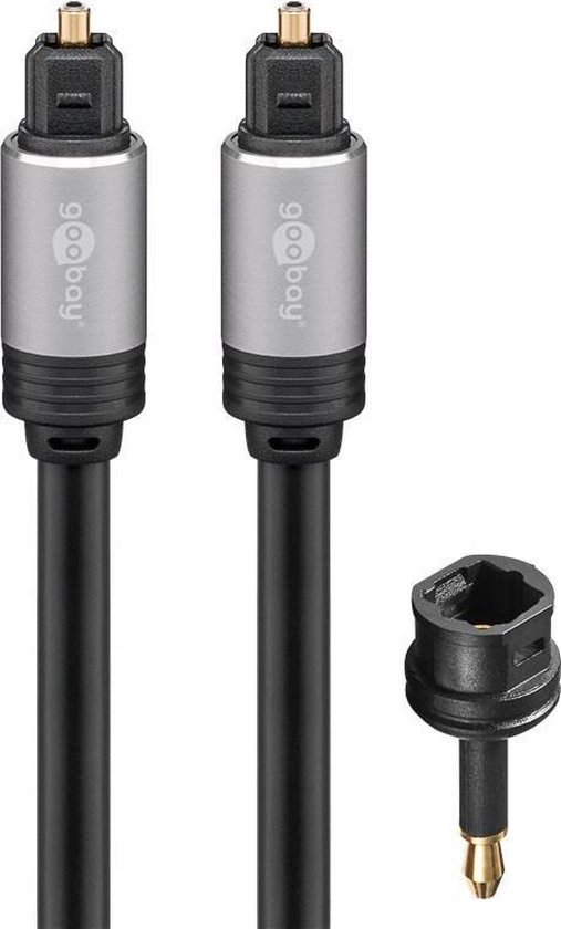 WiseGoods - Adaptateur mini-prise optique numérique Toslink 3,5 mm -  Toslink vers mini