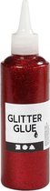 glitterlijm rood 118 ml