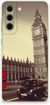 Telefoontas Geschikt voor Samsung Galaxy S21FE Telefoonhoesje Londen City