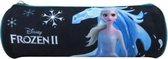 etui Frozen meisjes 21 x 10 cm polyester donkerblauw