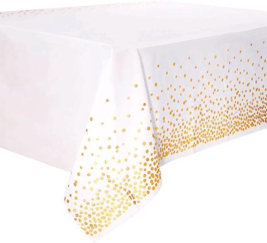MOMHUA Tafelkleed, 6 stuks, 137 x 274 cm, plastic tafelkleed
