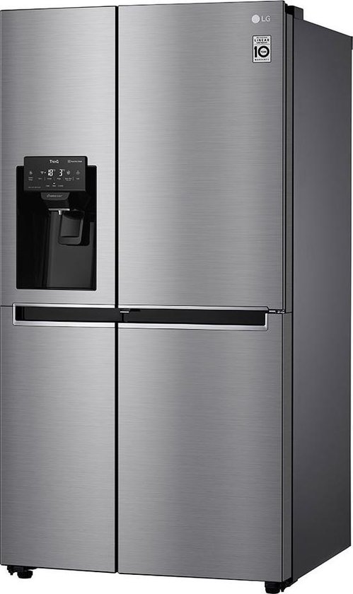 LG GSJ760PZZE ed Side-by-Side 405/196 L 179.0 x 91.2 73.8cm amerikaanse koelkast Ingebouwd/vrijstaand 625 l E Zwart, Grijs, Zilver