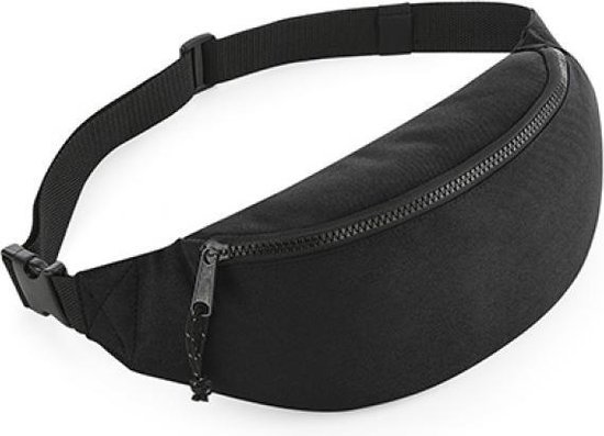 Sac ceinture 100% polyester recyclé (Noir)