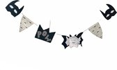 Handmade Vilt Slinger I Bat - Boy - kinderen- super hero - viltslinger - vlaggenlijn - kamerdecoratie