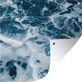 Tuinposters Golf - Water - Zee - 50x50 cm - Tuindoek - Buitenposter