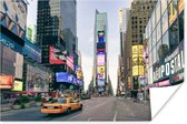 Poster New York - Geel - Manhattan - 90x60 cm